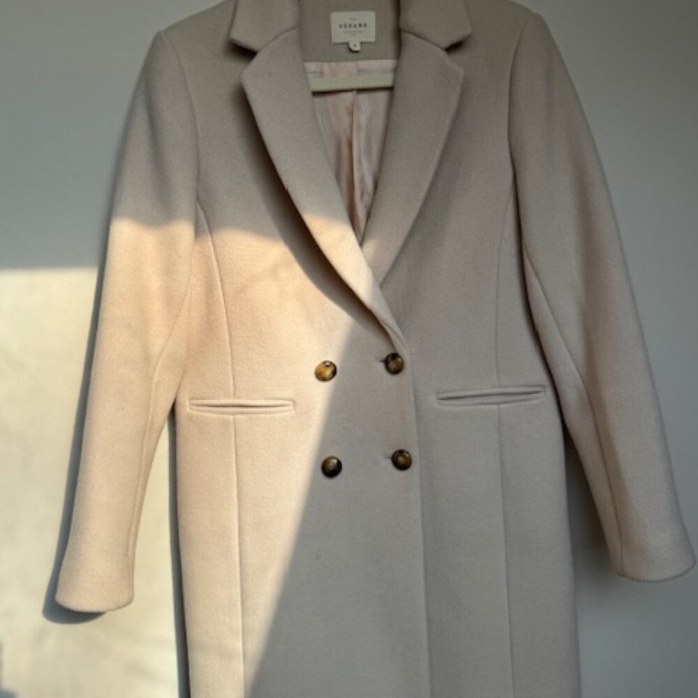 Sezane Johnson Coat Sable (Sand) 38 - Picture 8 of 8